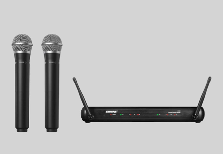 SVX288/PG58 Dual Shure - Bộ thu và phát đôi kèm micro không dây cầm tay