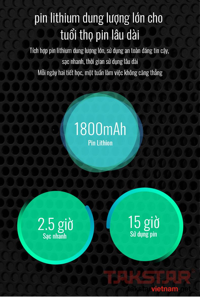 Máy trợ giảng Takstar E126A - có dây