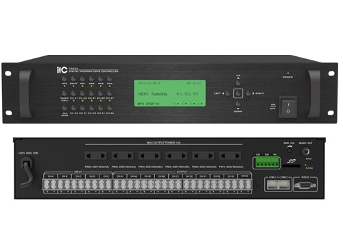 Bộ hẹn giờ, lập trình thời gian ITC - Hỗ trợ 10 vùng loa, tích hợp Mp3: T-6232