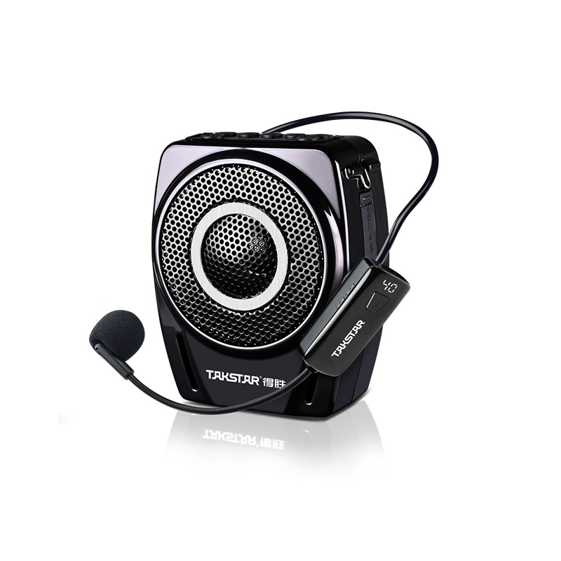 Máy trợ giảng sử dụng mic không dây cài đầu Takstar E8W