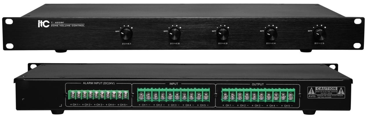Bộ chỉnh âm lượng có by-pass báo cháy: ITC  T-6239F