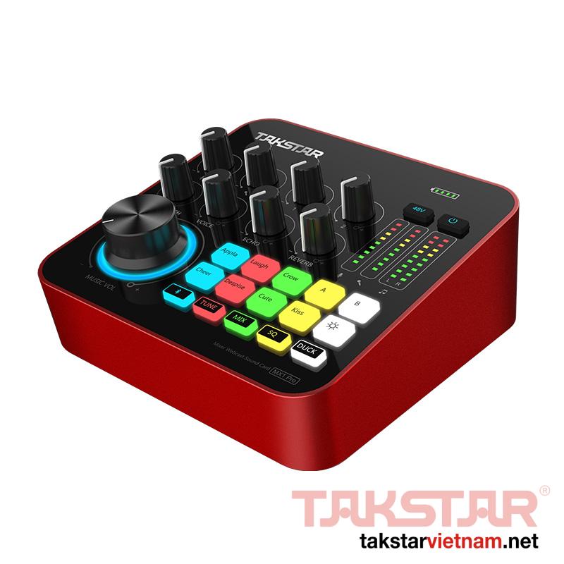 MX1 PRO Takstar - Sound card livestream