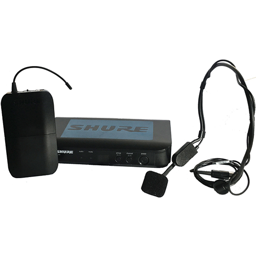 BLX4/PGA31 Shure - Bộ thu và phát kèm micro cài đầu