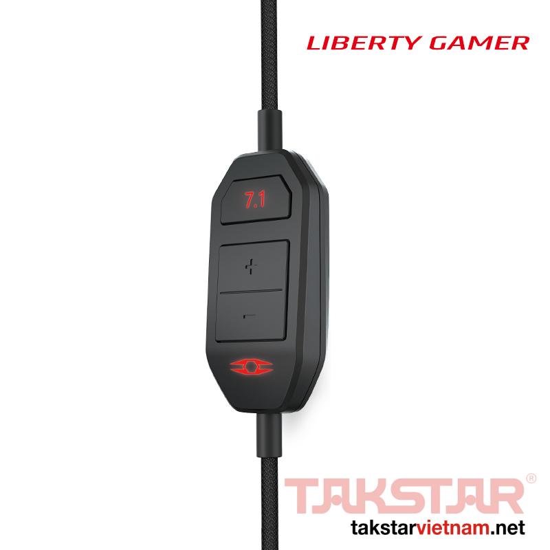 FORGE Takstar - Tai nghe có dây Gamer USB