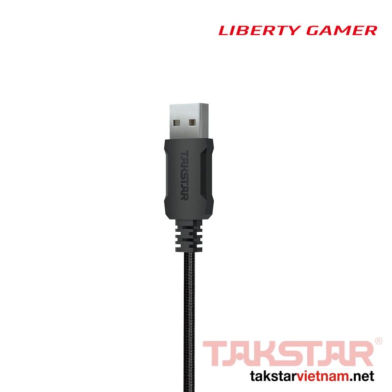 SPLENDOR Takstar - Tai nghe có dây Gamer USB