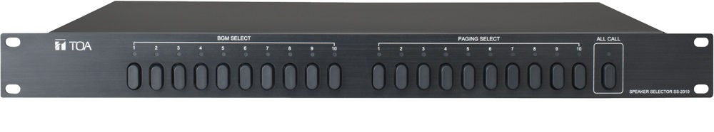 Bộ TOA SS-2010 chức năng lựa chọn vùng loa 2 kênh