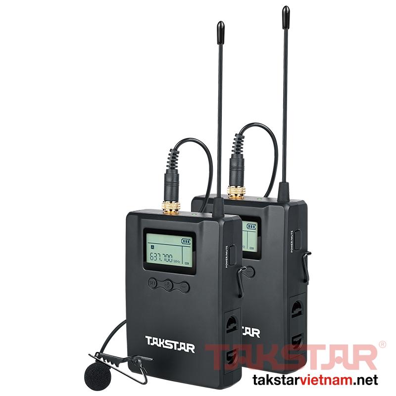 SGC-200W R2 Takstar - Míc không dây máy quay kênh kép