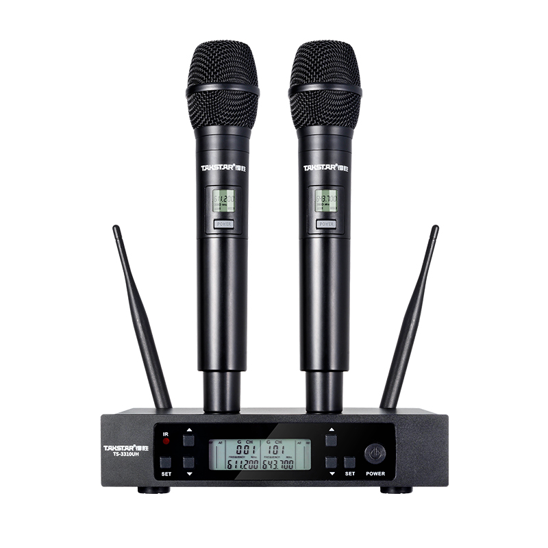 TS-3310UH Takstar - Mic không dây cầm tay UHF kênh kép