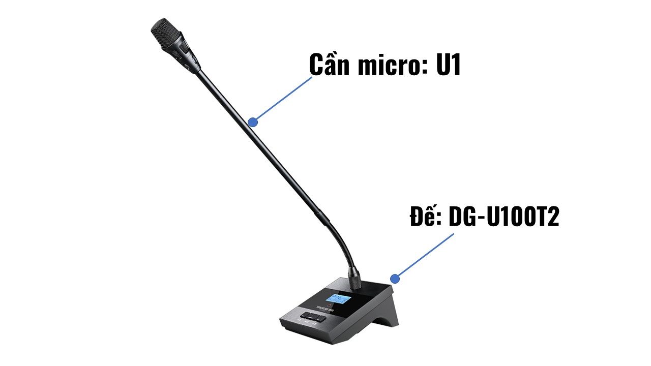 DG-U100T2 Takstar - Đế Micro hội nghị không dây