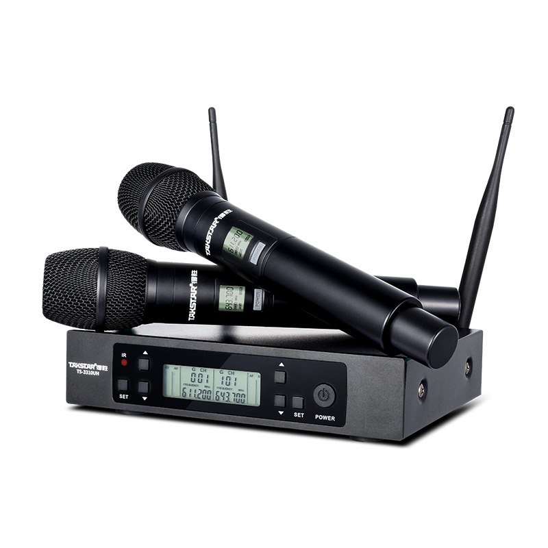TS-3310UH Takstar - Mic không dây cầm tay UHF kênh kép