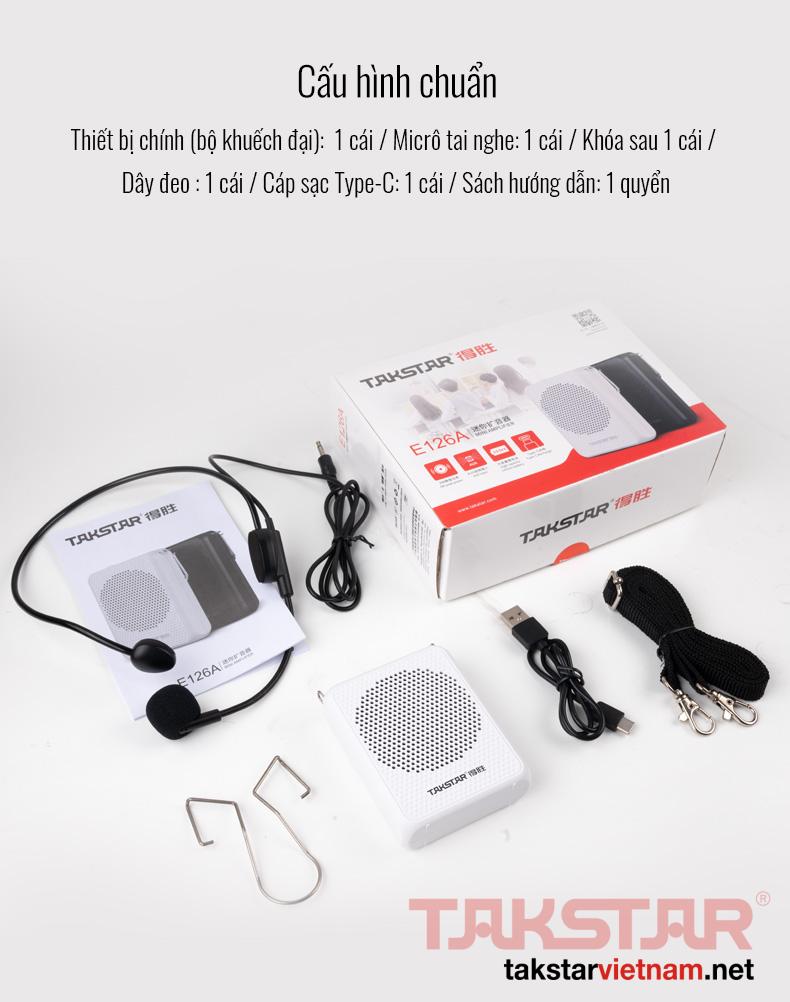 Máy trợ giảng Takstar E126A - có dây
