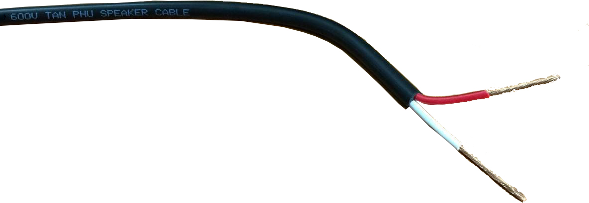 Cáp âm thanh cho loa tăng âm TOA Tân phú 2x1.5mm