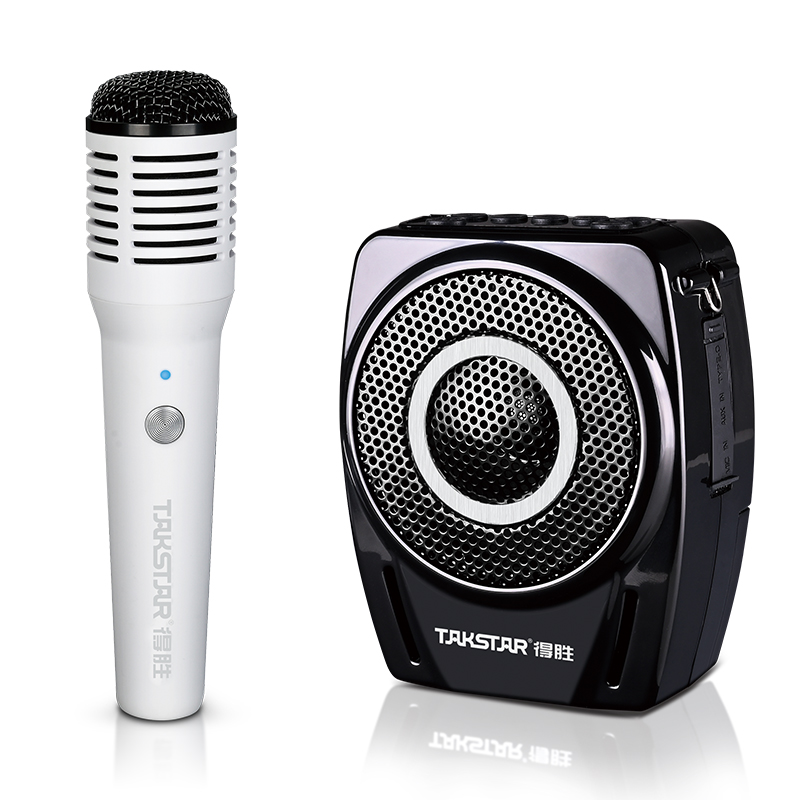 Máy trợ giảng sử dụng mic không dây cầm tay Takstar E8W