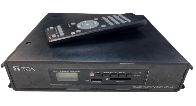 Đầu phát nhạc TOA MD-100-AS