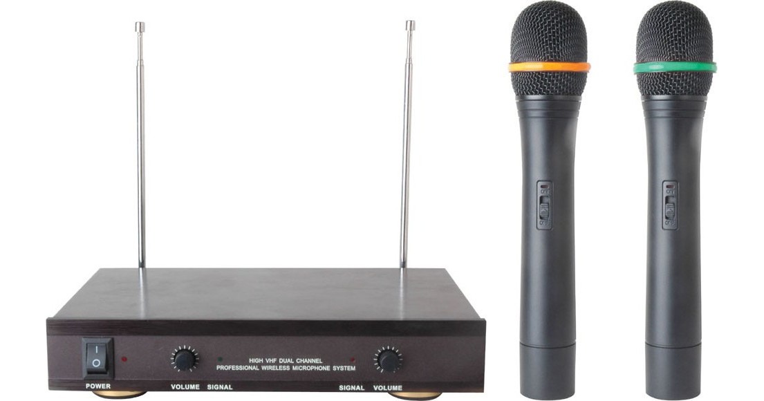 Bộ 2 Mic cầm tay và bộ thu ITC: T-521F