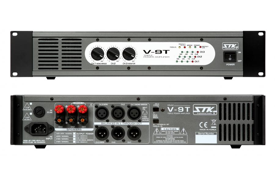 Tăng âm công suất 3 kênh 3x300W: STK V-9T