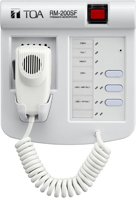 Micro TOA RM-200SF dùng cho thông báo, báo cháy