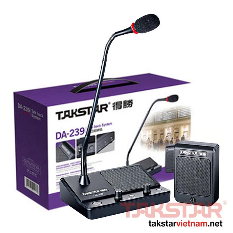 DA-239 Takstar - Hệ thống đối thoại qua cửa sổ, vách ngăn