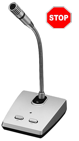 Micro TOA EC-100M loại thông báo có chuông