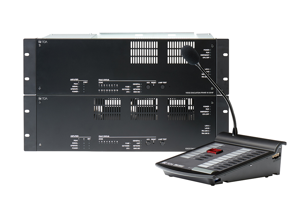 Bộ điều khiển tích hợp 4 vùng TOA VX-3004F
