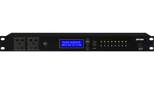 Bộ quản lý nguồn - Power Sequencer 8 ngõ ra SPON SAP-S50