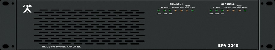 Tăng âm công suất 2 kênh 120W Ateis BPA-2120