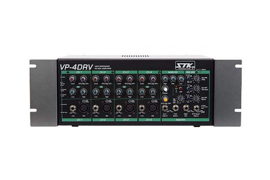 Tăng âm liền Mixer trở kháng cao 90W: STK VP-4DRV