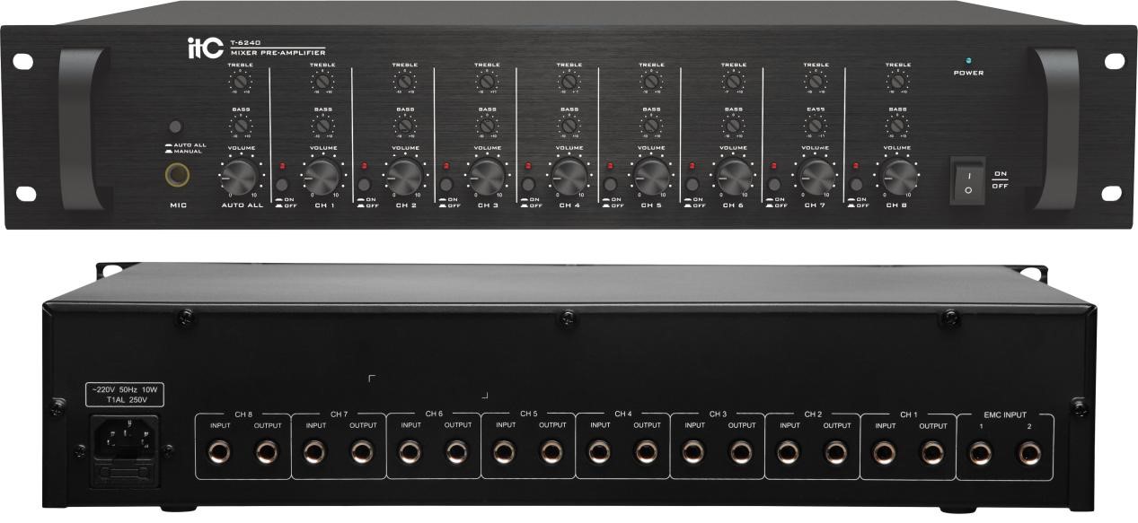 Bộ tiền khuếch đại 8 kênh ITC T-6240