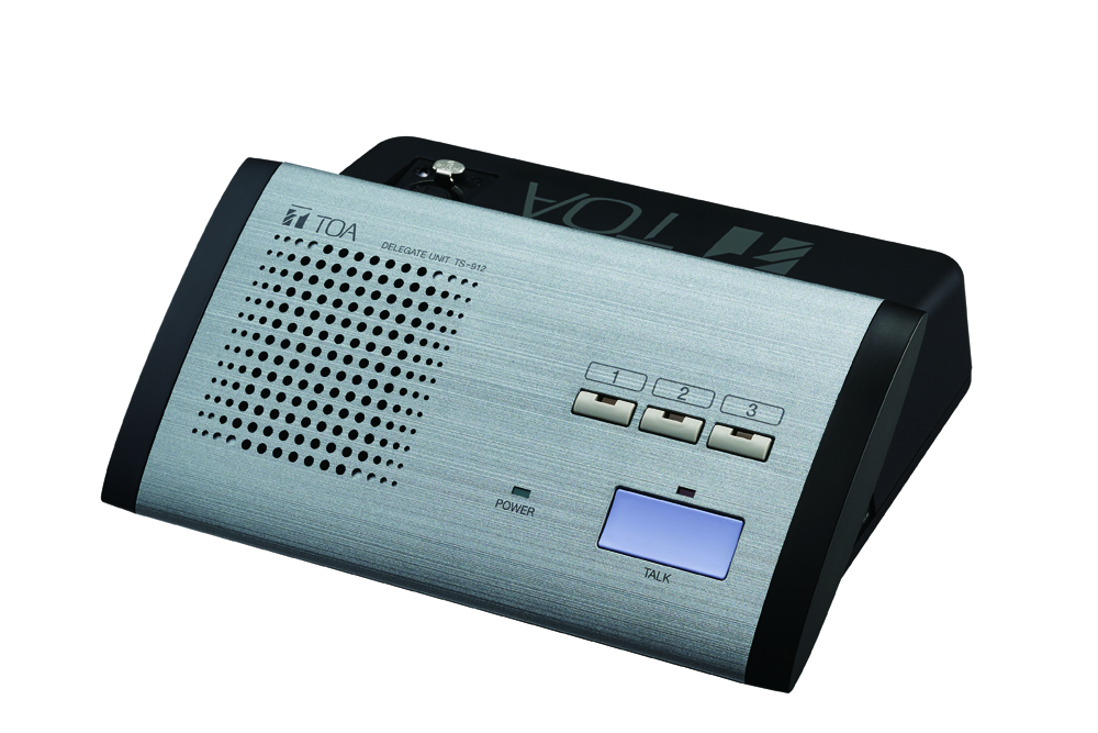 Máy đại biểu TOA TS-912 có bỏ phiếu