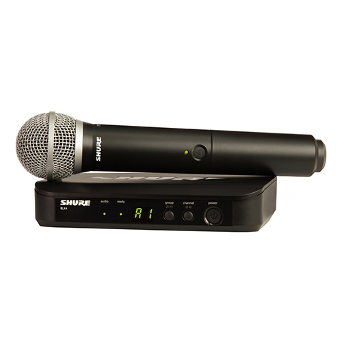 BLX4/PG58 Shure - Bộ thu và phát kèm micro không dây