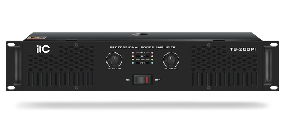 Amply ITC chuyên nghiệp công suất 2x200W: TS-200PI