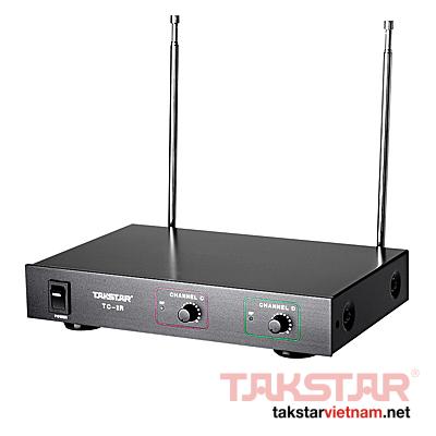 TC-2R Takstar - Đầu thu micro không dây UHF kênh kép