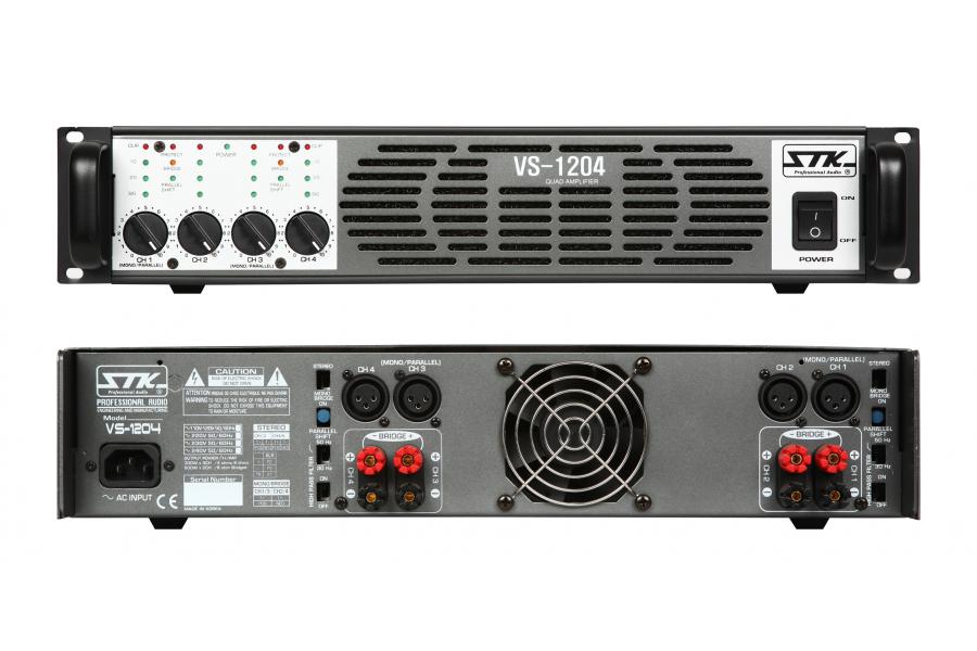 Tăng âm công suất 4 kênh (4x300W, 2x600W): STK VS-1204