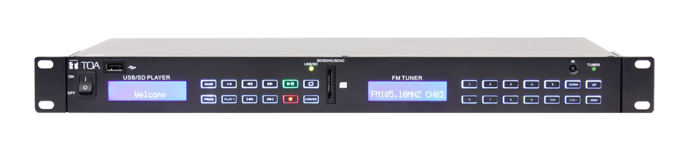 Đầu TOA MD-200-AS phát nhạc nền