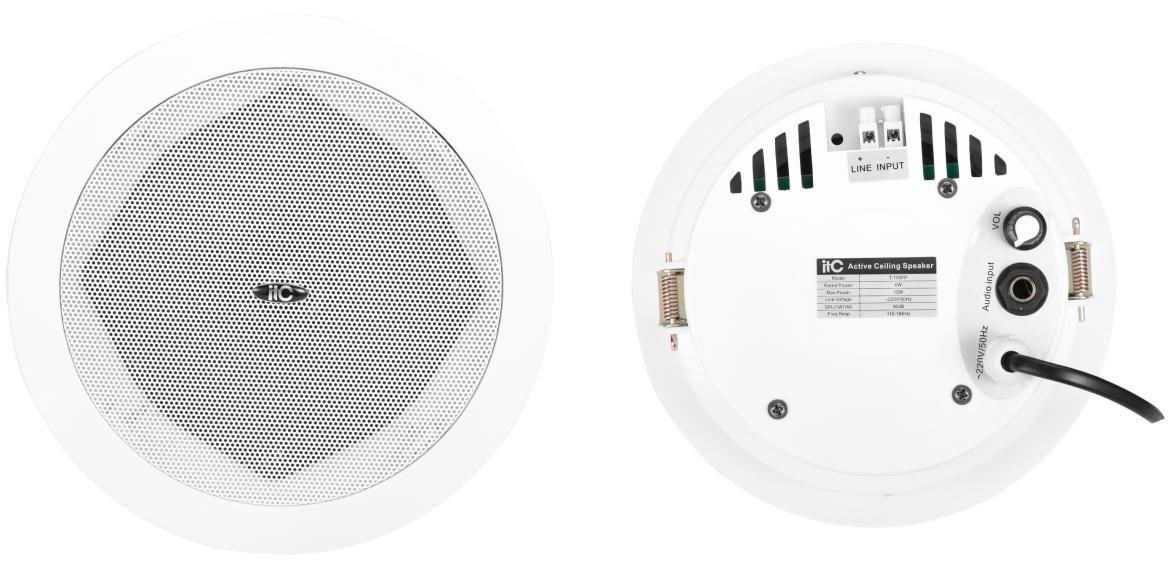 T-105FP loa âm trần ITC 6W liền công suất, chạy 220V