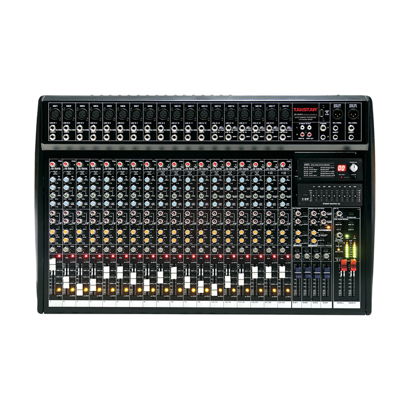 Bộ trộn mixer analog Takstar XR-1824FX (mẫu 2023)